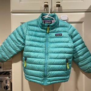 Patagonia toddler girls down sweater jacket 4t